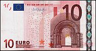 European Union, European Central Bank, Pick 15x.1. 10 Euro, 2011 AD., Printer: Giesecke & Devrient, Germany, P017F2-X71843979548 Obverse 