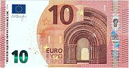 European Union, European Central Bank, Pick 21p. 10 Euro, 2014 AD., Printer: Johan EnschedÃ© Security Print, Haarlem, Netherlands, PA3930299054-P003G2 Obverse 