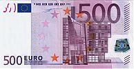 European Union, European Central Bank, Pick 7x. 500 Euro, 2004-2011 AD. Printer: Bundesdruckerei, Berlin, Germany, R003A3-X01370854928 Obverse 