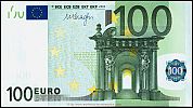 European Union, European Central Bank, Pick 18x.1. 100 Euro, 2011-2019 AD., Printer: Bundesdruckerei, Berlin, Germany, R008C2-X14810970719 Obverse 