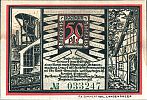 1921 AD., Germany, Weimar Republic, Bochum (Landkreis), Notgeld, collector series issue, 50 Pfennig, Grabowski/Mehl 127.1b-2/7. 033247 Obverse