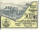1921 AD., Germany, Weimar Republic, Oldisleben (municipality), Notgeld, collector series issue, 50 Pfennig, Grabowski/Mehl 1022.1a-7/10. Obverse 