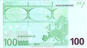 European Union, European Central Bank, Pick 18x.1. 100 Euro, 2011-2019 AD., Printer: Bundesdruckerei, Berlin, Germany, R011C2-X16423490162 Reverse 